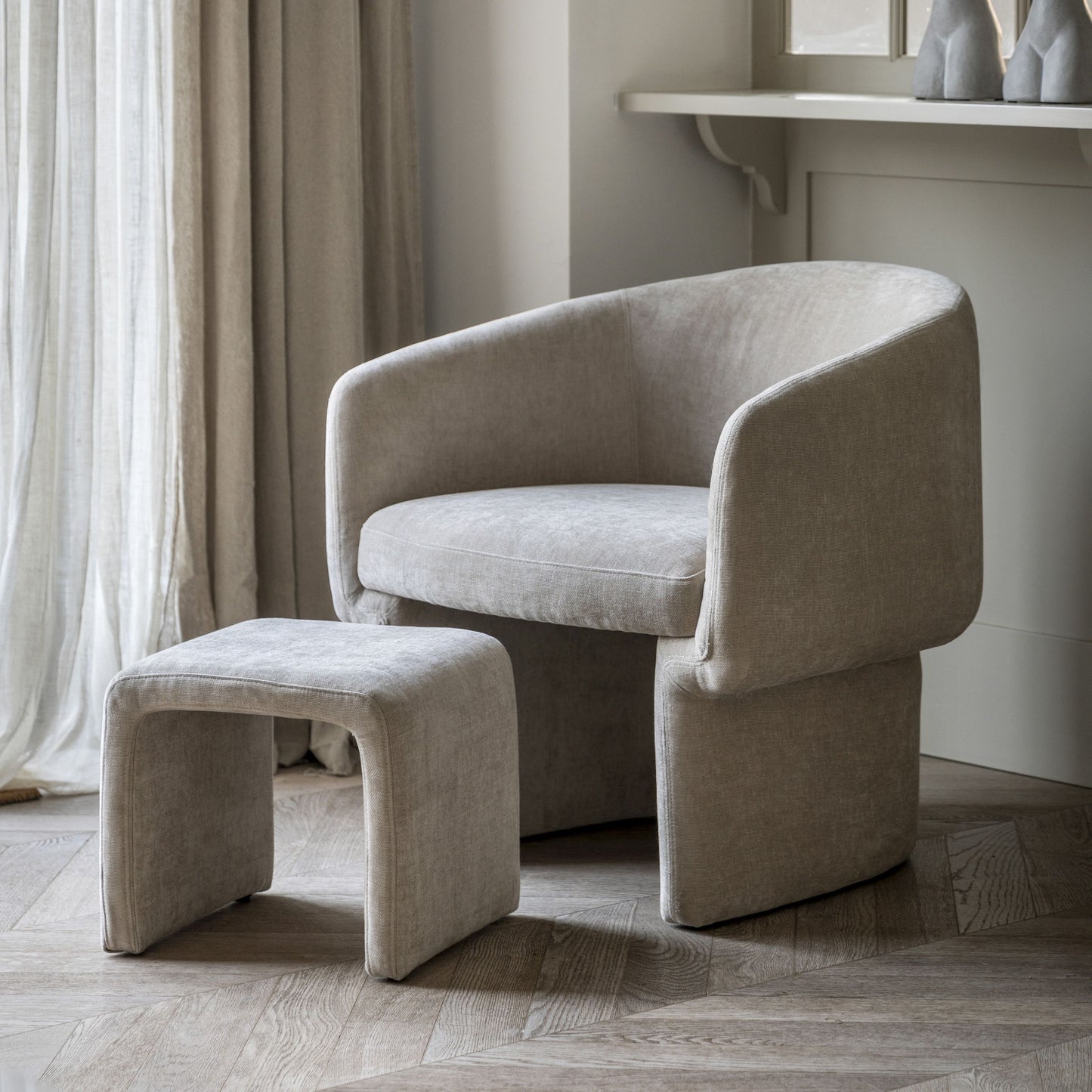 Esko Armchair Cream