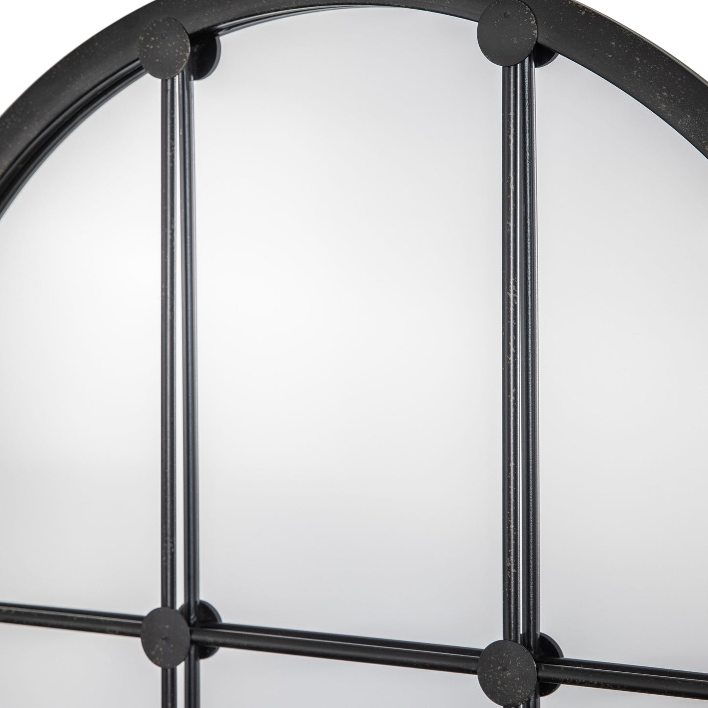 Arched Mirror Black