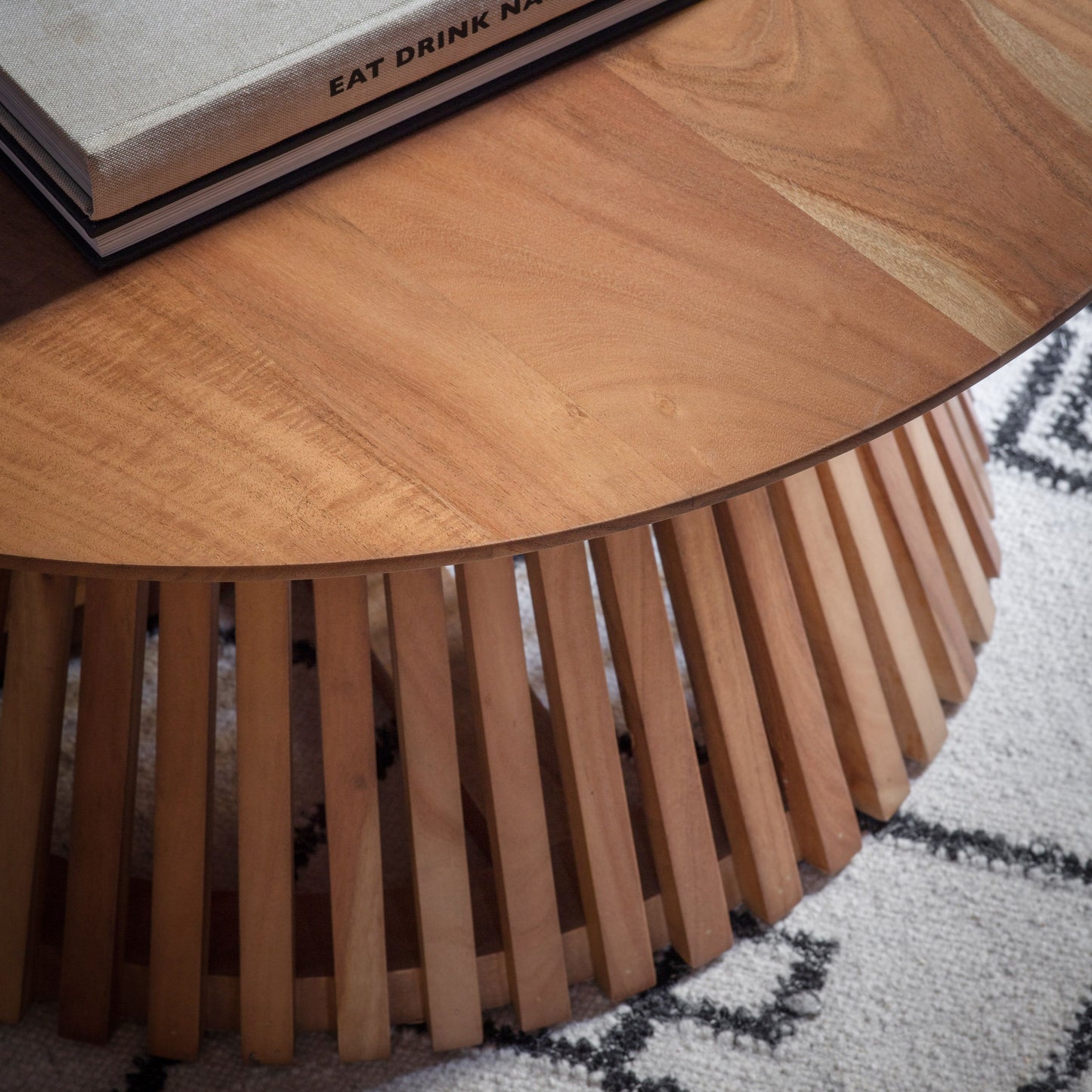 Brooke Slatted Coffee Table