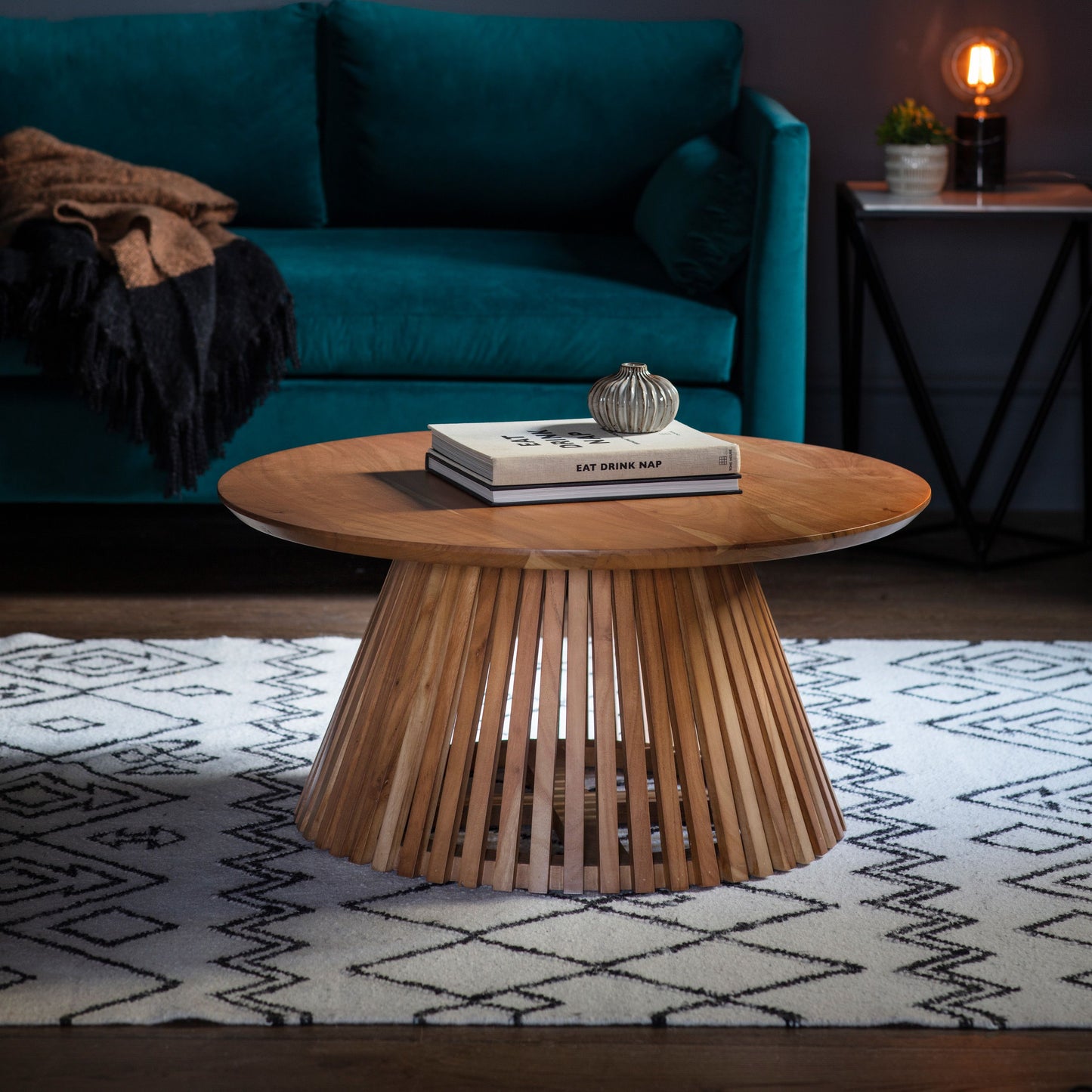 Brooke Slatted Coffee Table