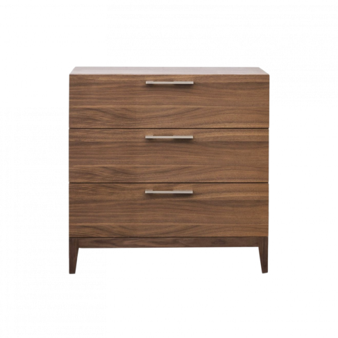 Calla 3 Drawer Chest Walnut