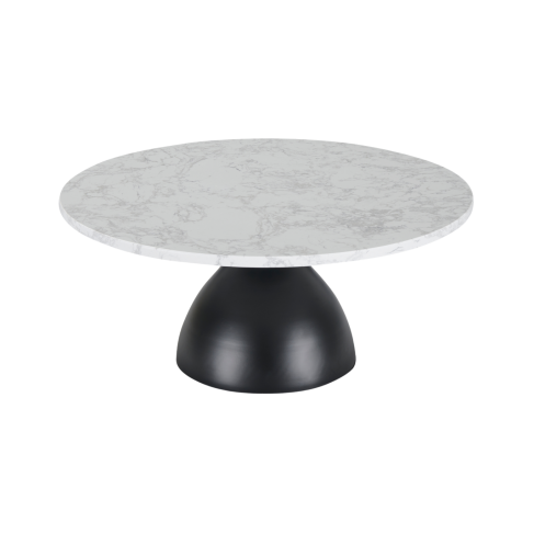 Hazel Coffee Table Black & White Marble