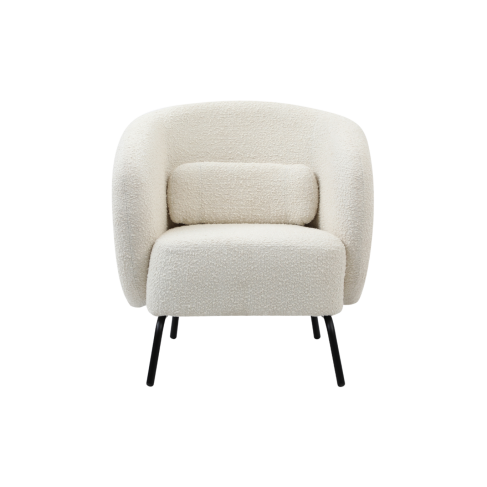 Joey Armchair Cologne Ivory