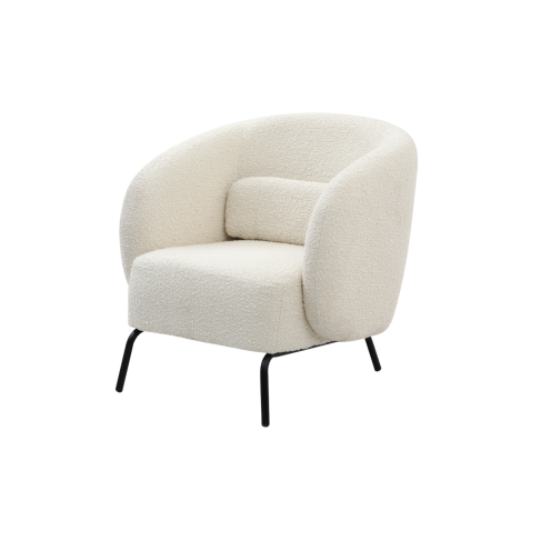 Joey Armchair Cologne Ivory