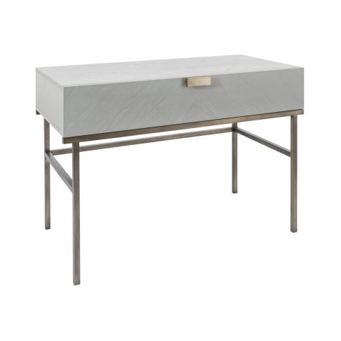 Lilly Dressing Table / Desk Grey Oak Veneer