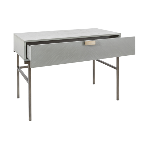 Lilly Dressing Table / Desk Grey Oak Veneer