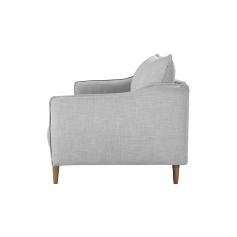 Louie 2 Seat Sofa Grey Linen