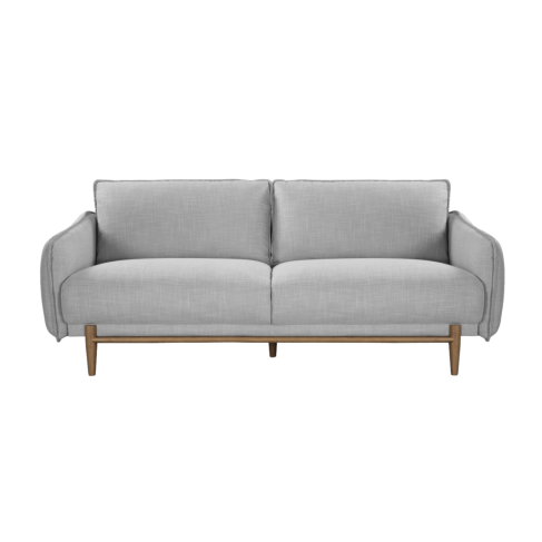 Louie 3 Seat Sofa Grey Linen