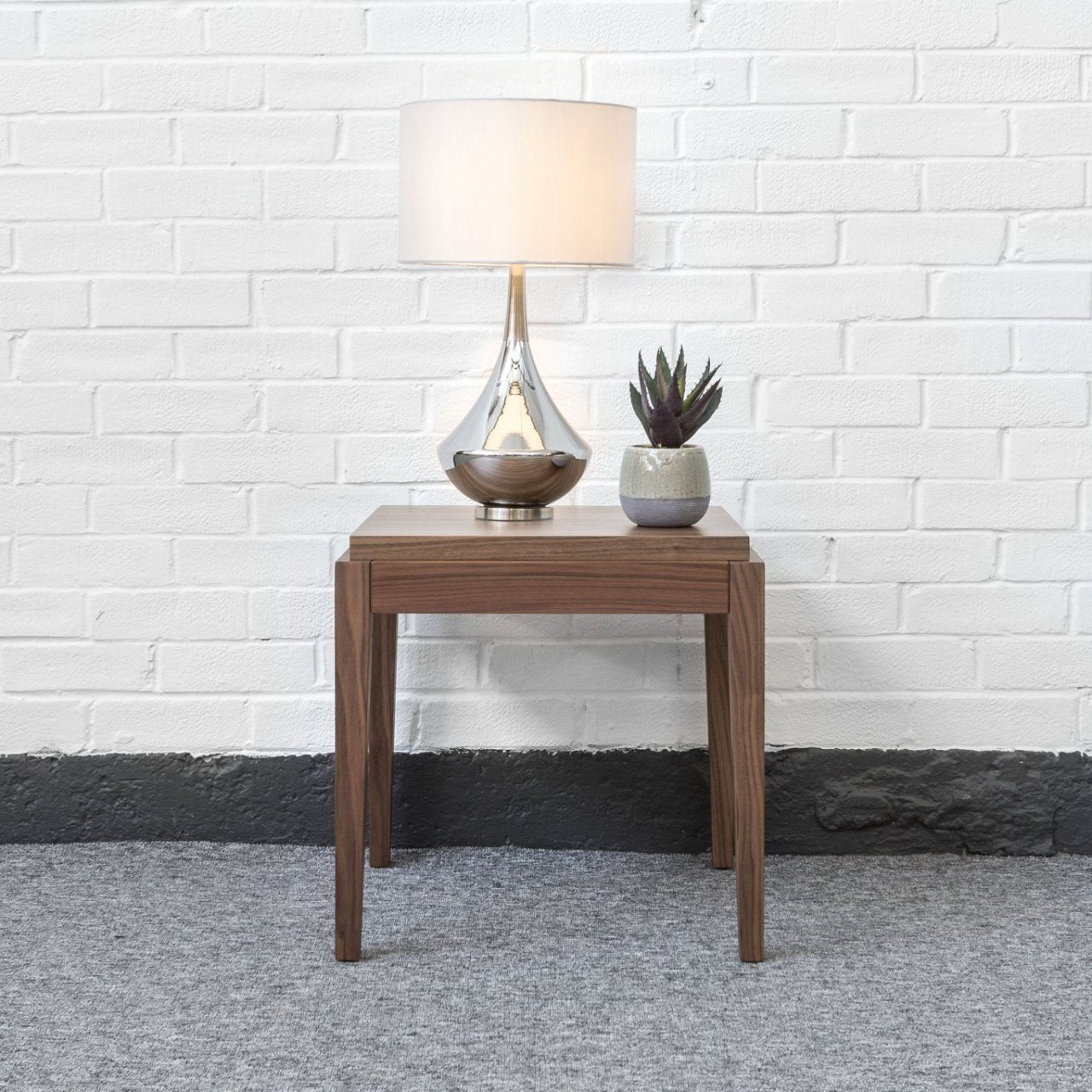 Peony Lamp Table Walnut