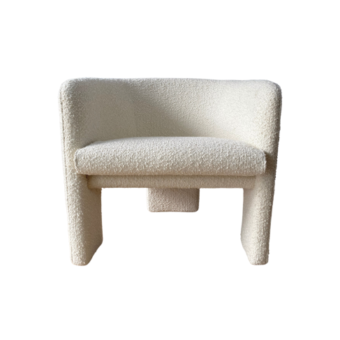 Boucle Ivory Armchair