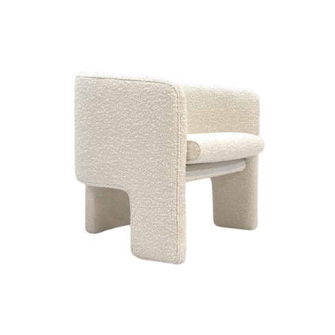 Boucle Ivory Armchair