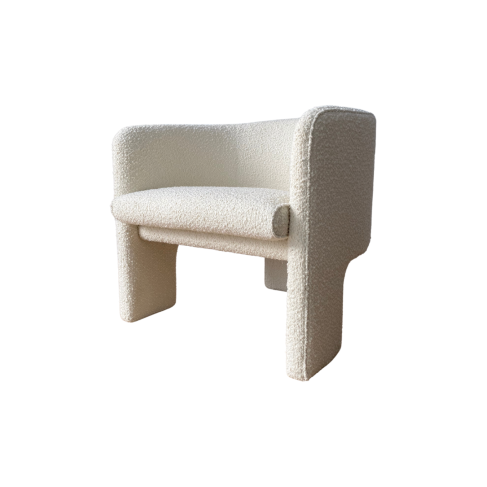 Boucle Ivory Armchair