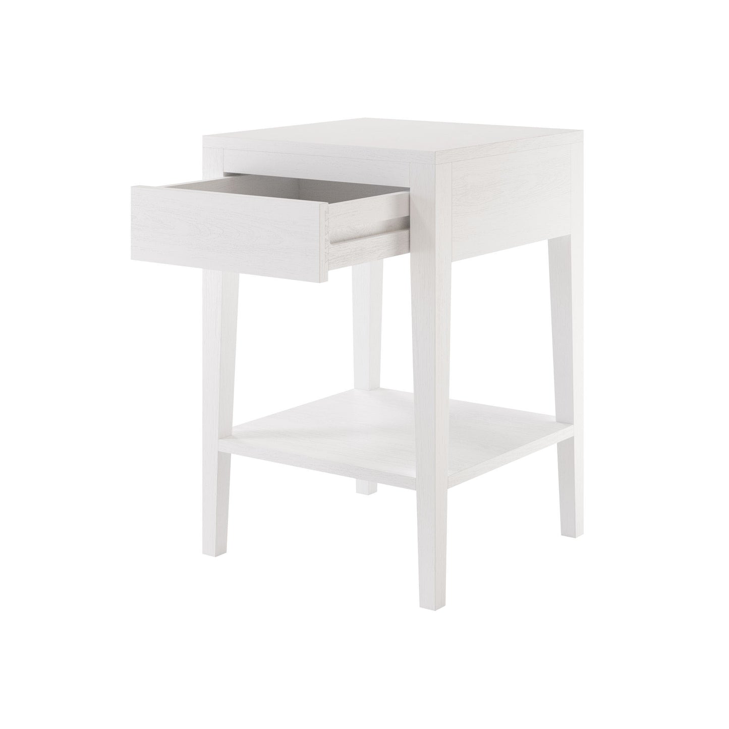 Cheriton Bedside | 1 drawer | White