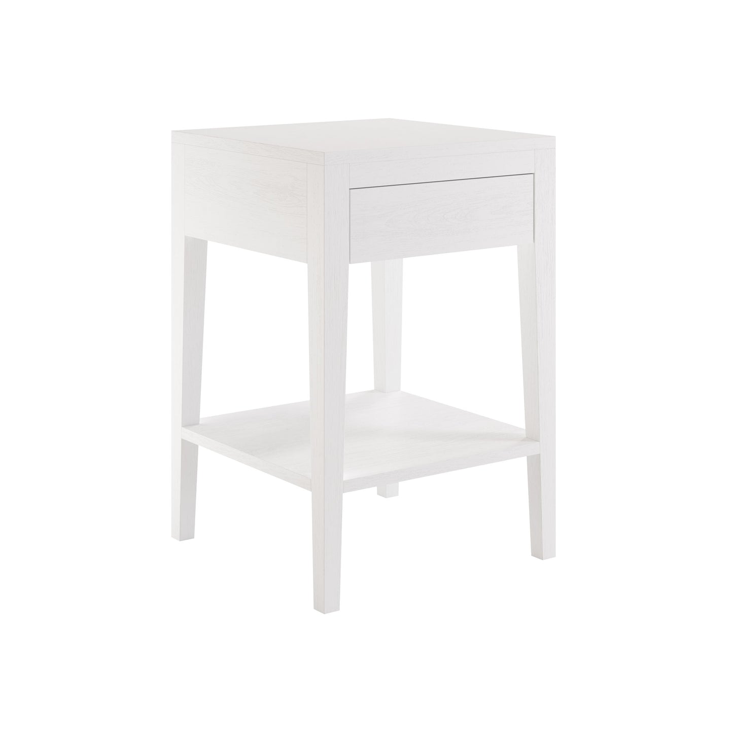 Cheriton Bedside | 1 drawer | White