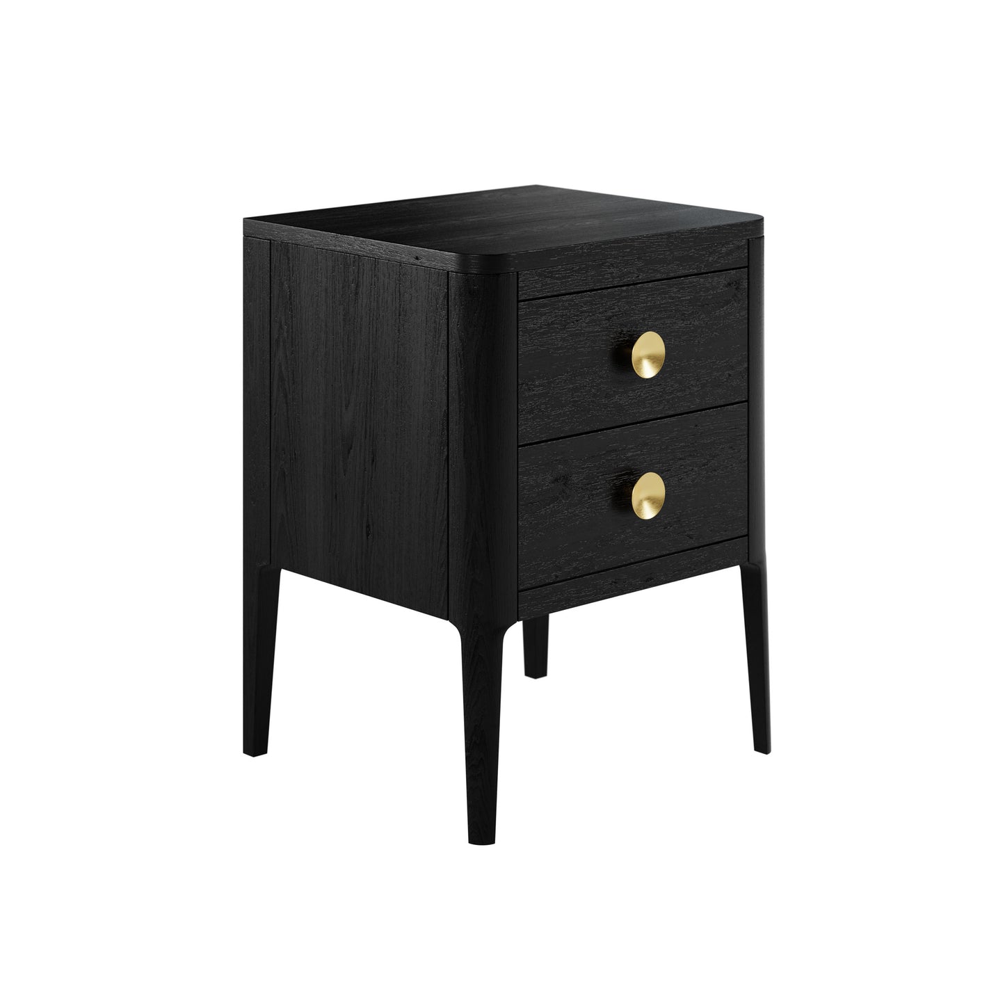 Abberley Bedside Table Black