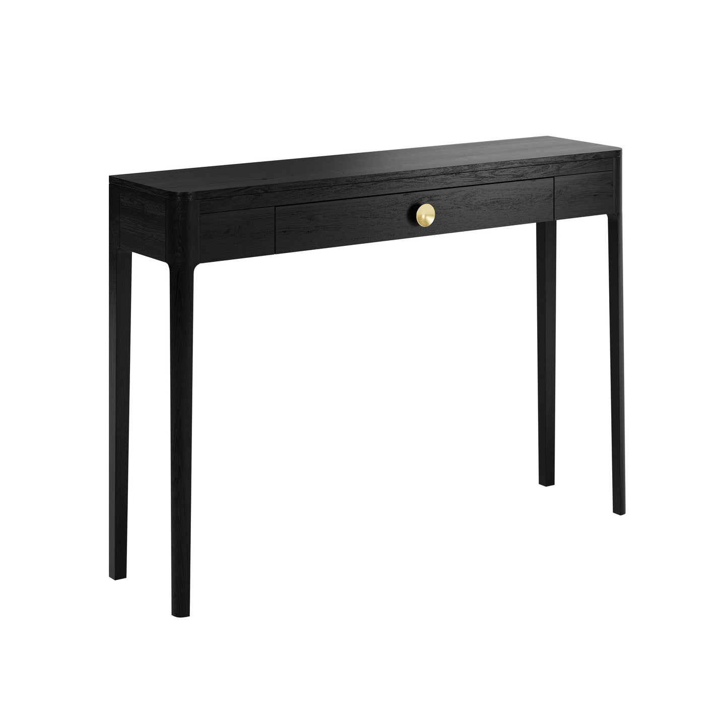 Abberley Console Black Stained Oak