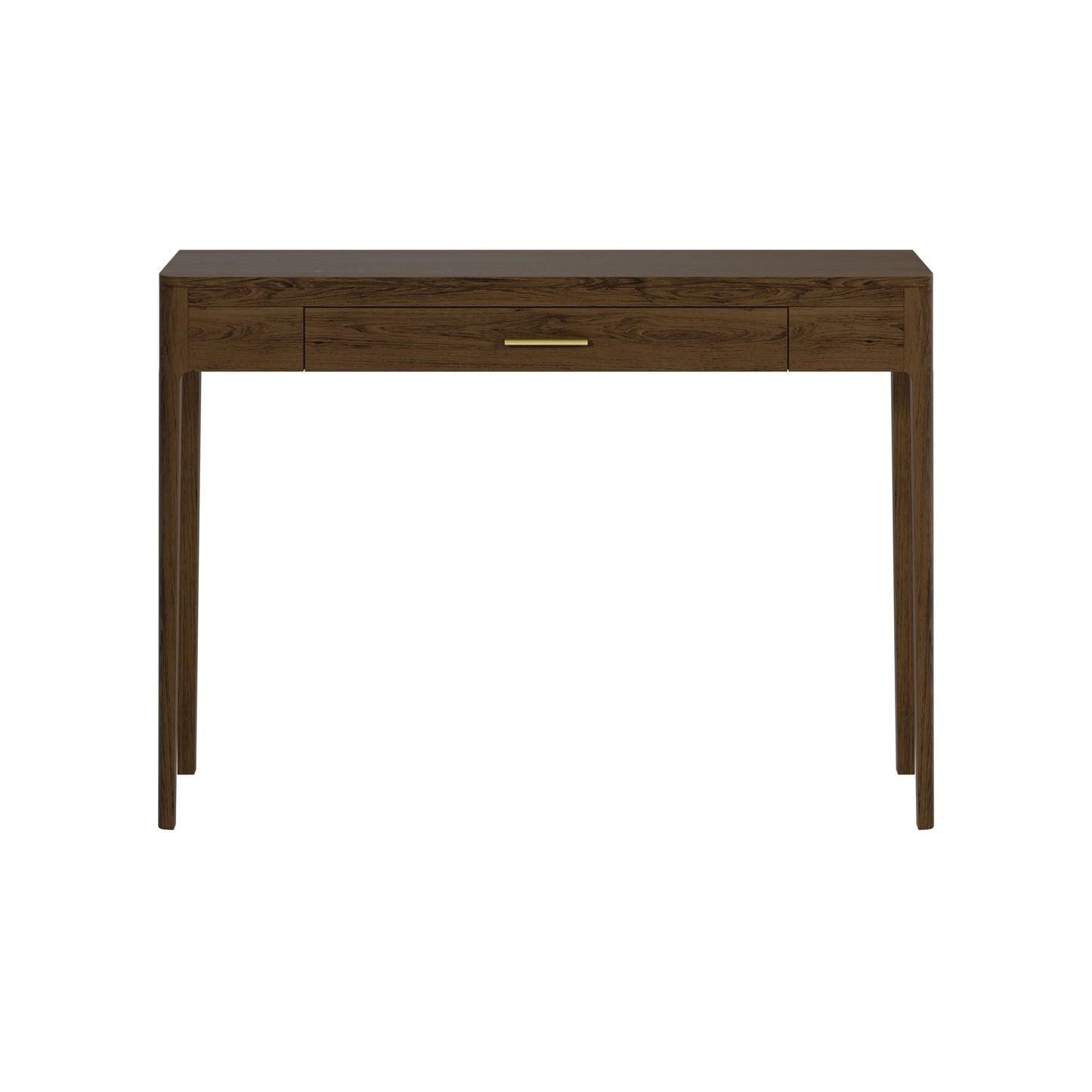 Abberley Console Brown Stained Solid Oak