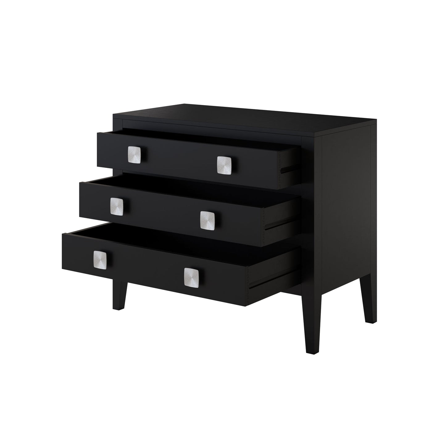 Tunworth Black Chest of Drawers