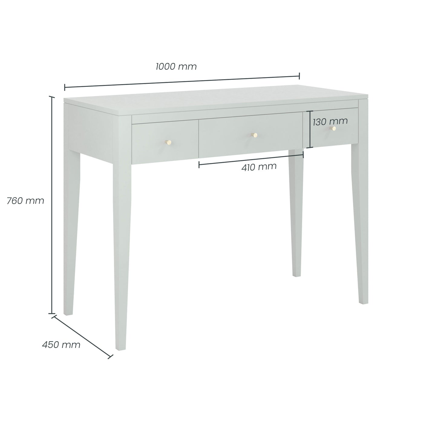 Alton Console | Pigeon Grey