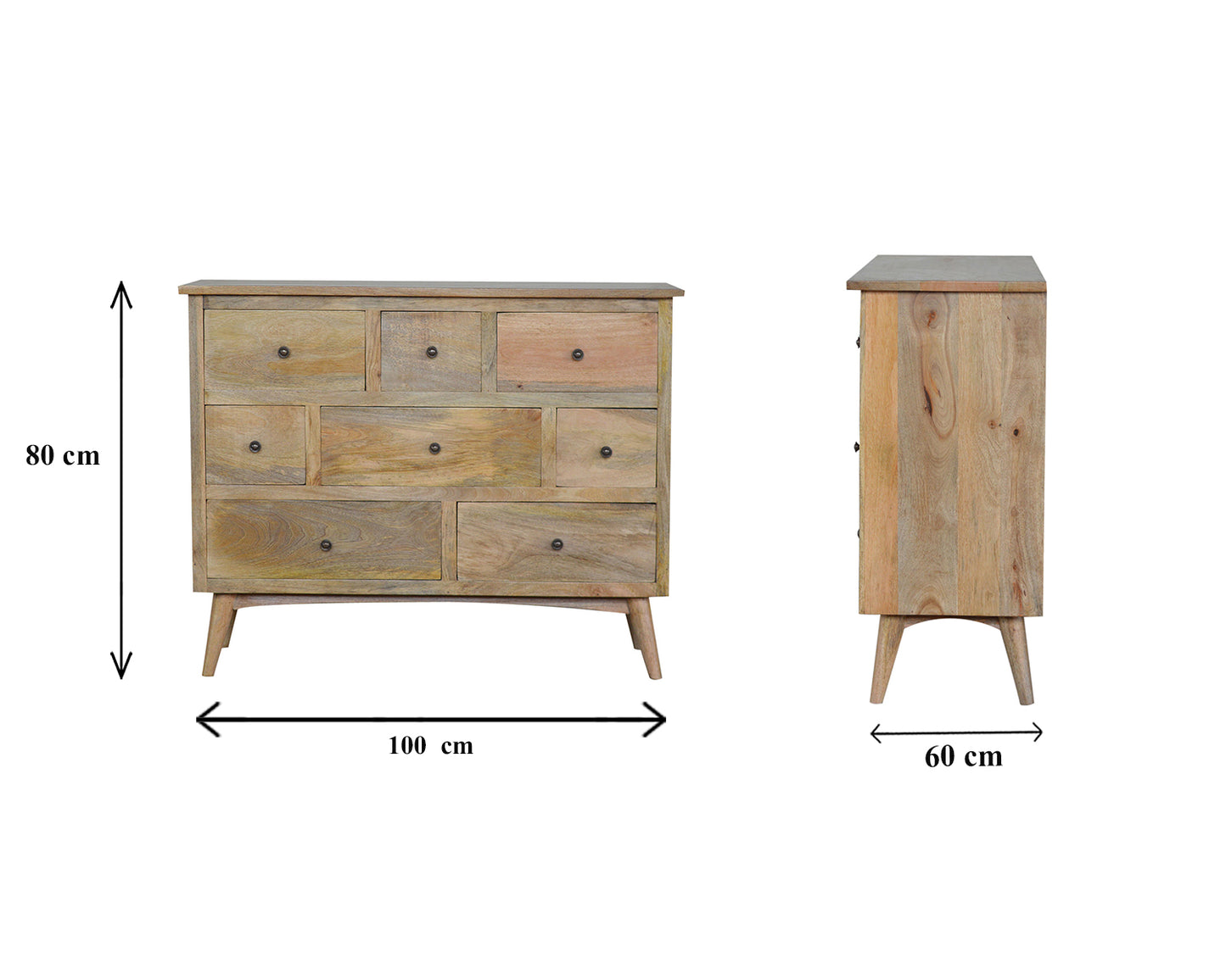 Nordic Style Chest with 8 Drawers