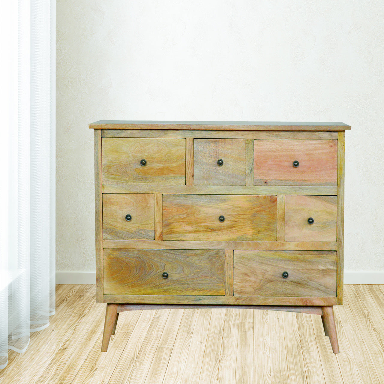 Nordic Style Chest with 8 Drawers