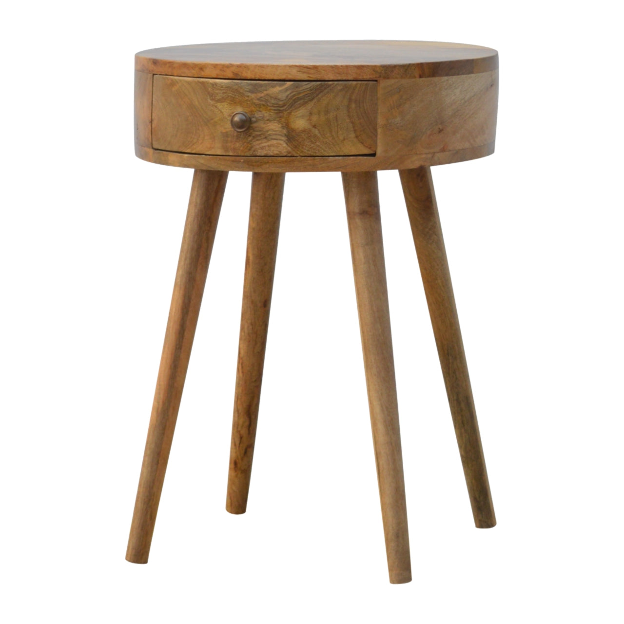 Nordic Circular Shaped Bedside Table