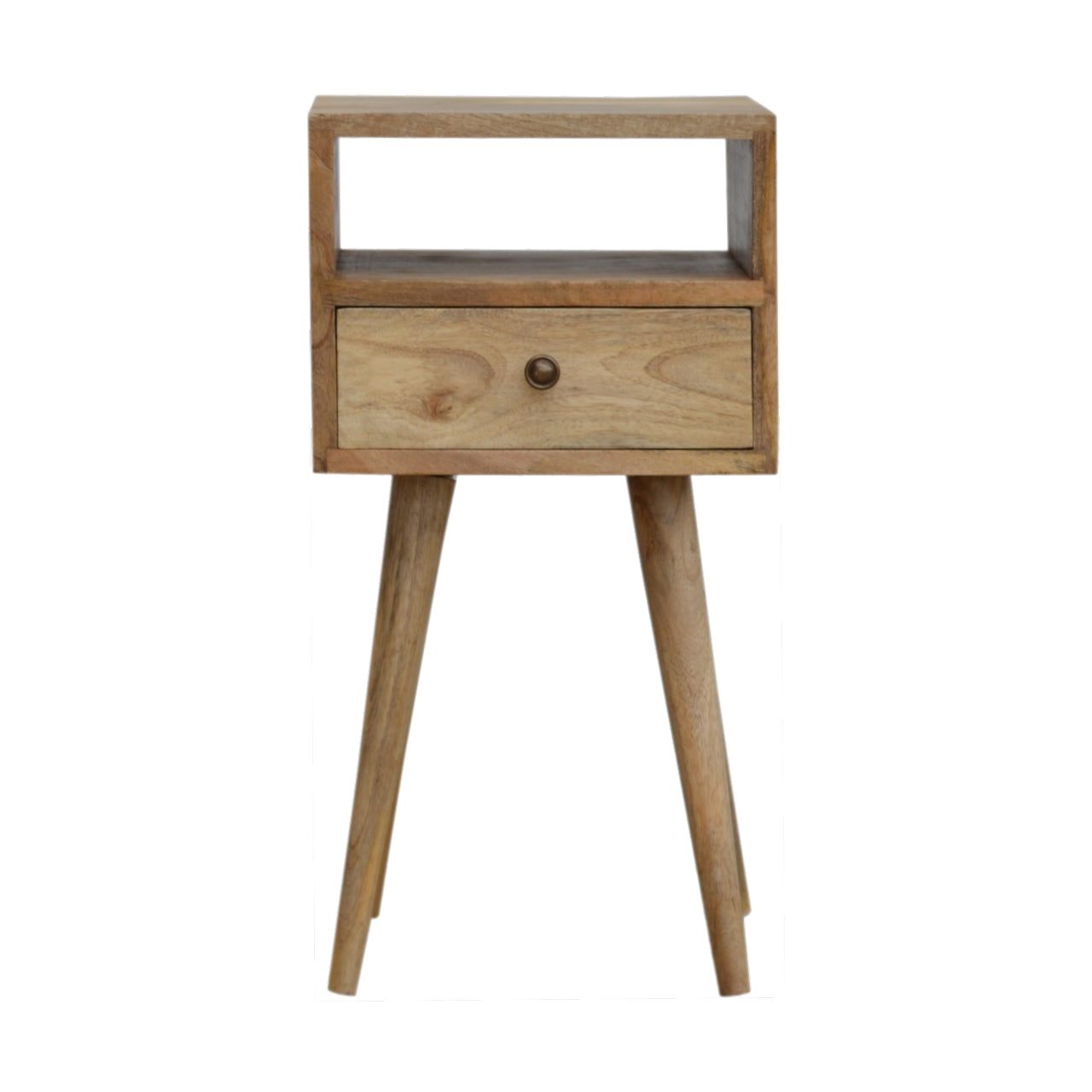 Petite Oak-ish Bedside Table